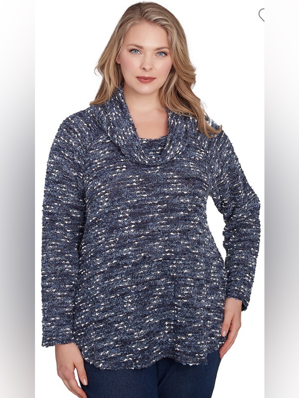 Plus Size Crowl Neck Sweater